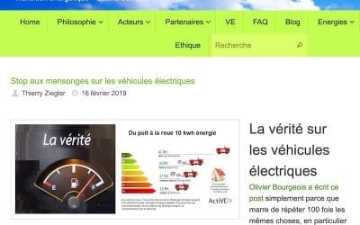 La vérité sur les VE