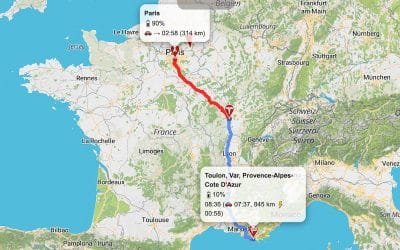 Vos trajets avec abetterrouteplanner