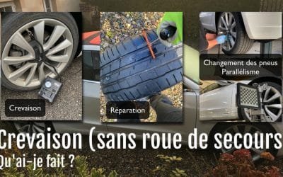 Crevaison sans roue de secours. Qu’ai-je fait ?
