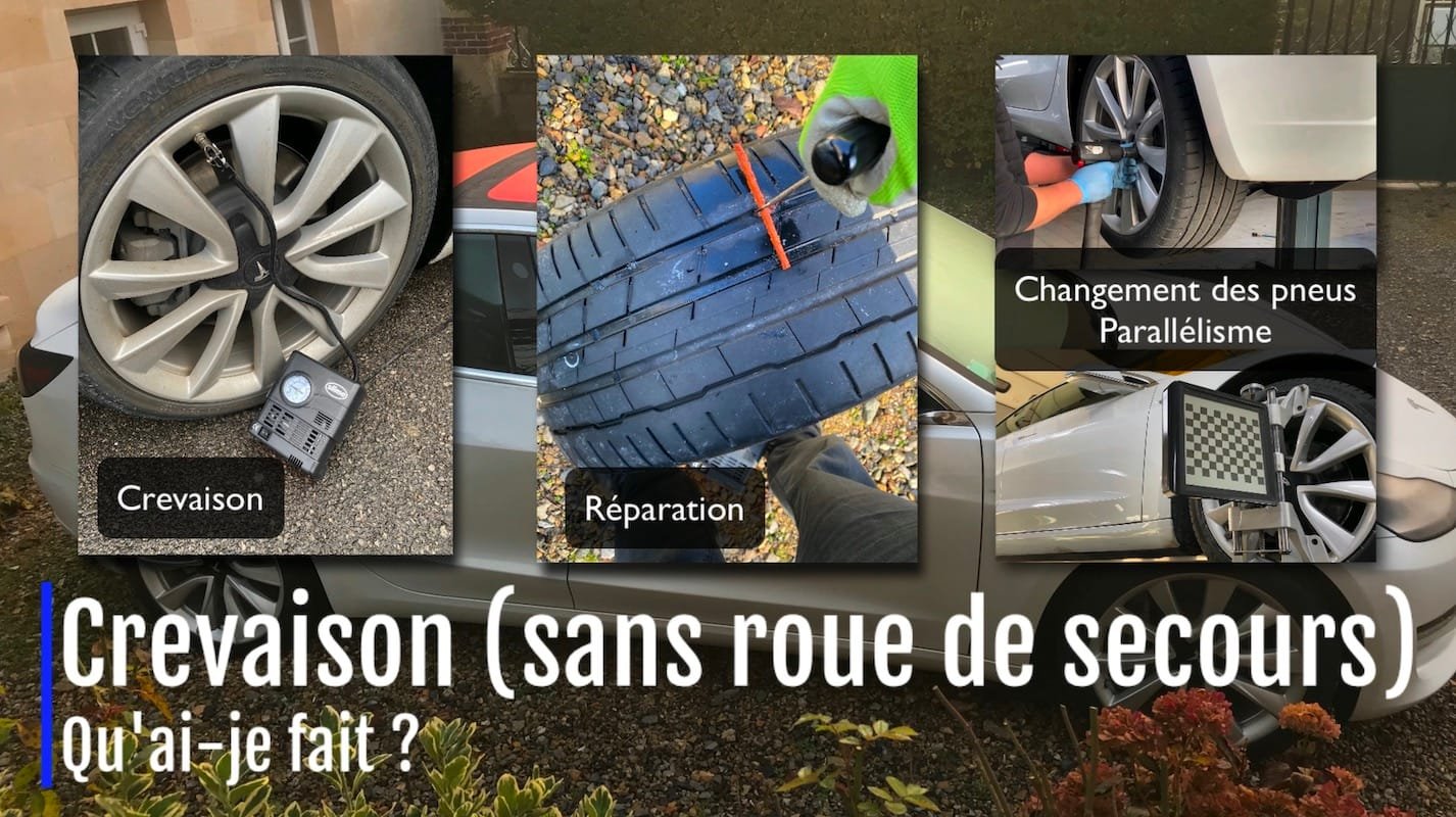Crevaison sans roue de secours. Qu&rsquo;ai-je fait ?
