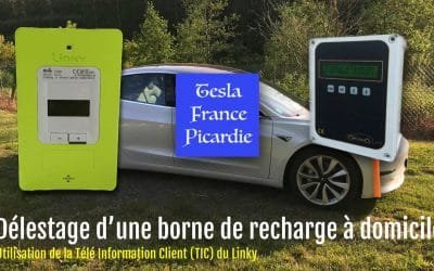 Délestage d’une borne de recharge à domicile